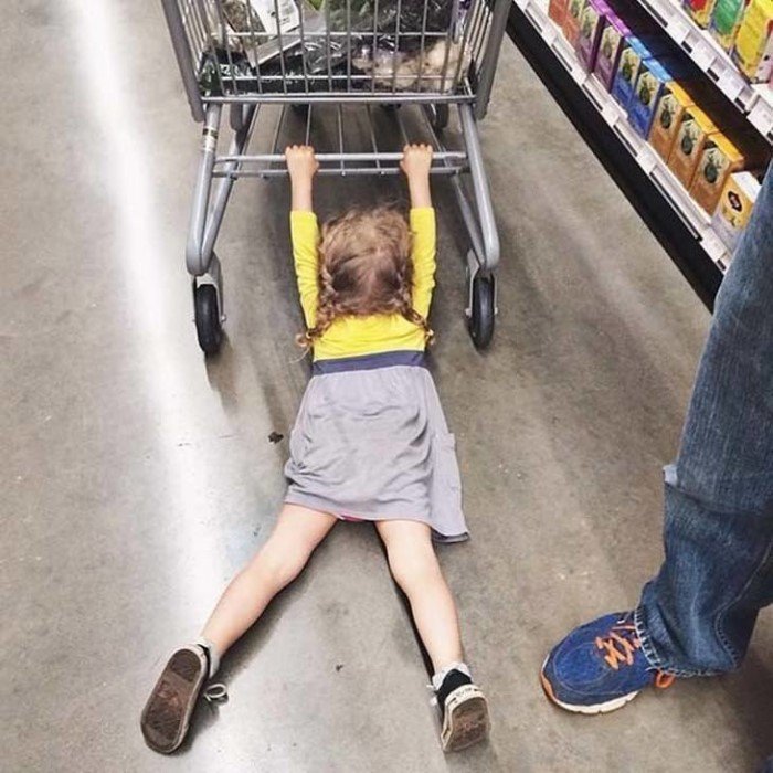 Дети, которых не стоит брать с собой в магазин