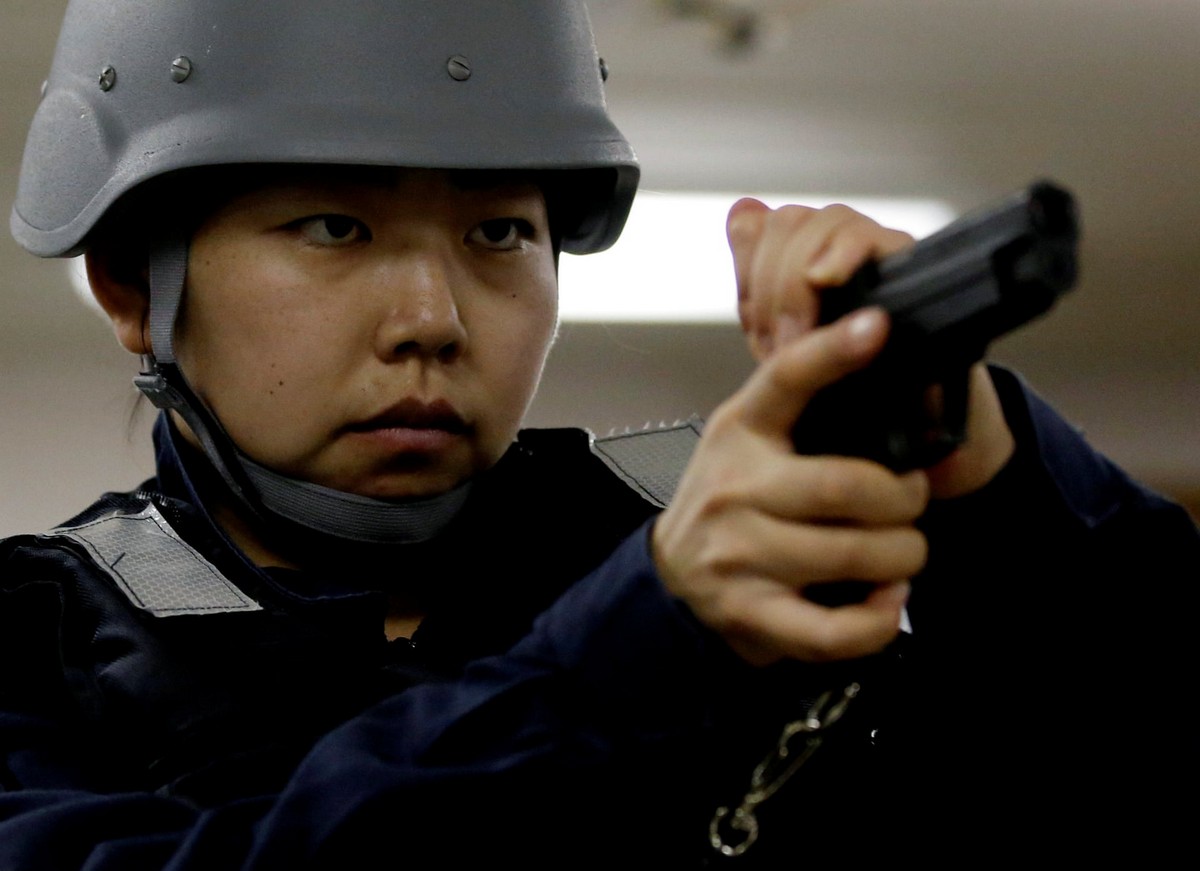 Женщины-военнослужащие японских сил самообороны