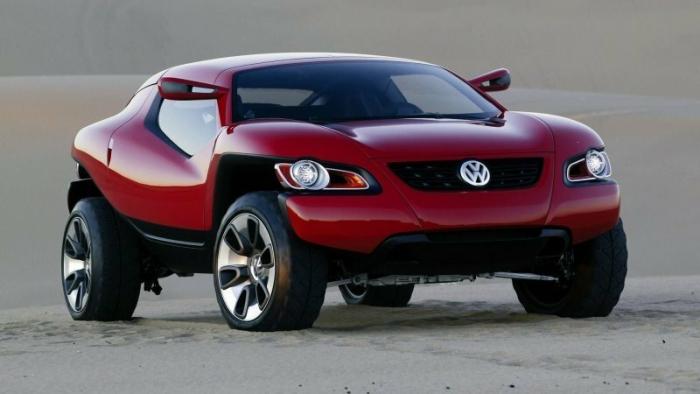 Volkswagen Concept T 2004: купе, кроссовер, кабриолет и багги
