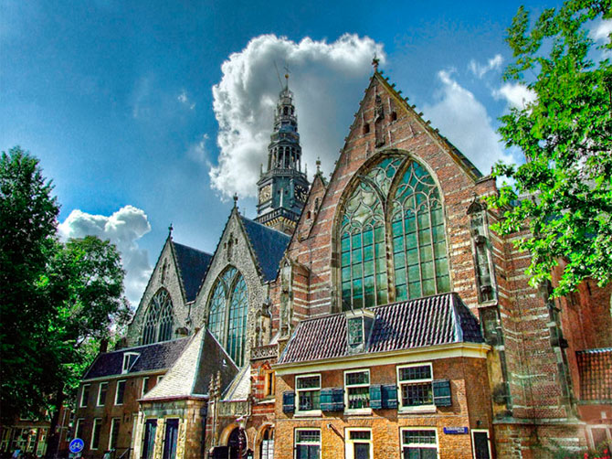 Самая старая церковь Амстердама