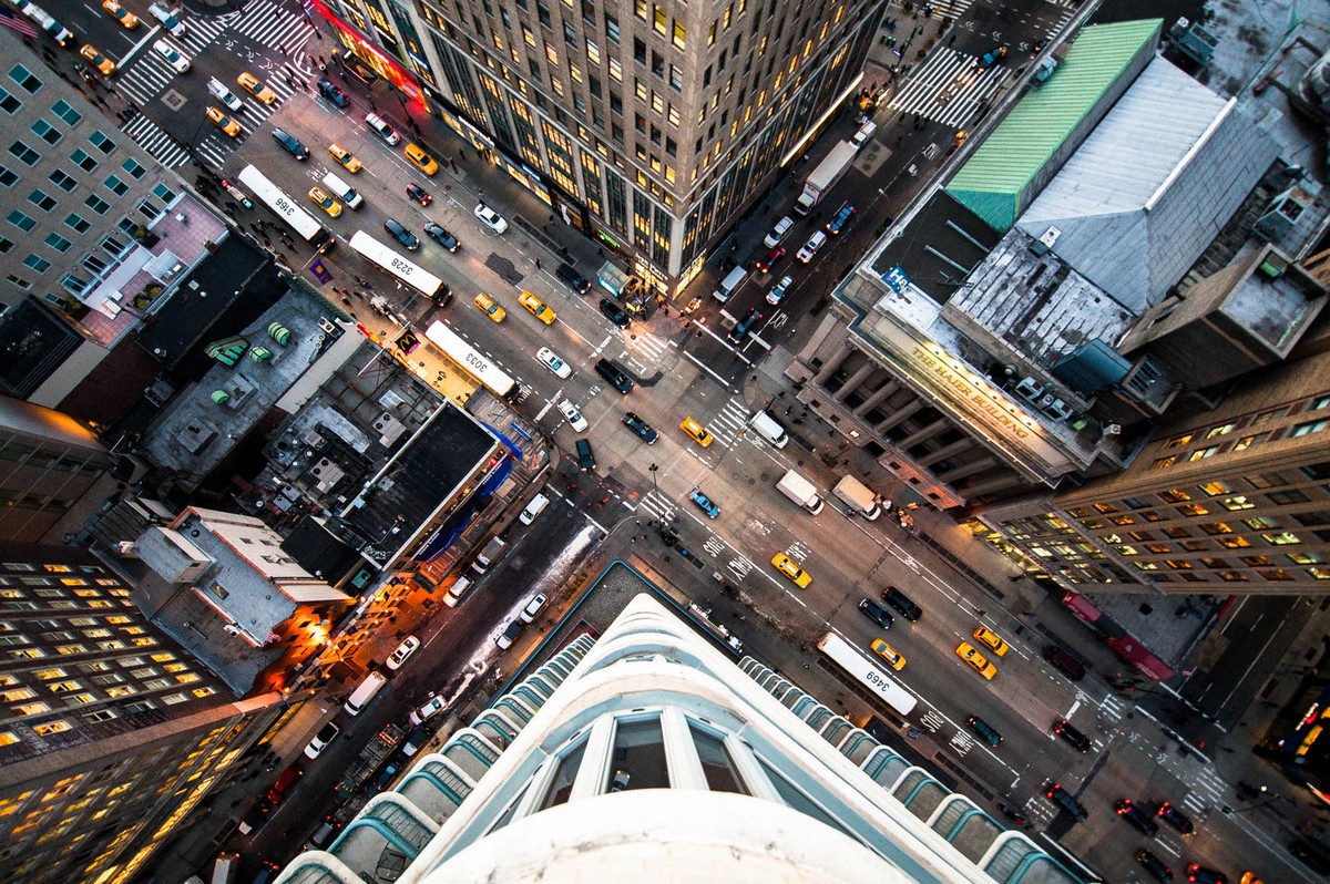 Нью-Йорк с высоты от Навида Барати