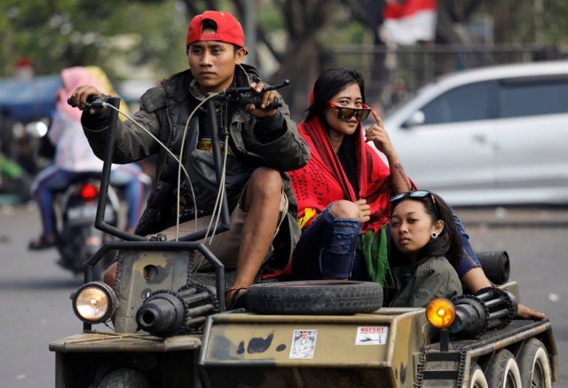 Индонезийские невероятные мутанты из мотороллеров