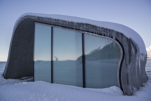 Что это за стильное здание в Норвегии?