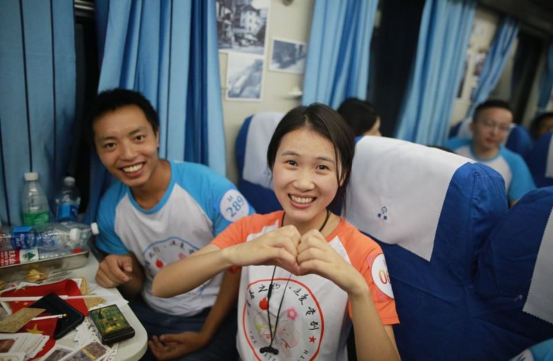 Поезд любви поможет найти свою половинку в Китае