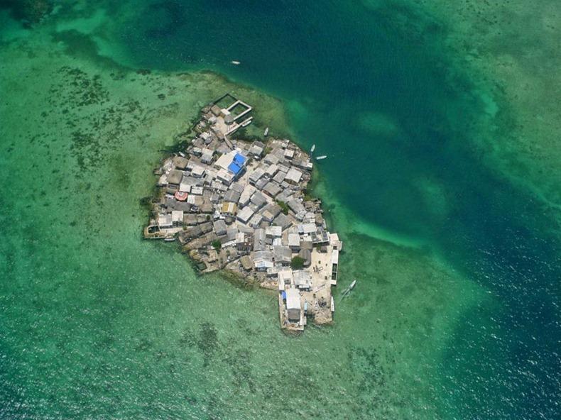 Острова мира с самой высокой плотностью населения