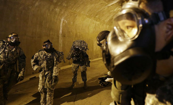 Подземные тоннели в Северной Корее