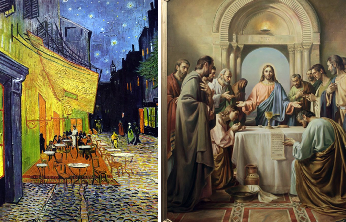 Как связана картина «Кафе» Ван Гога с сюжетом Тайной Вечери