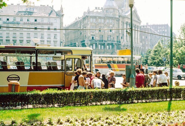 Увлекательные снимки Будапешта 1980-х годов