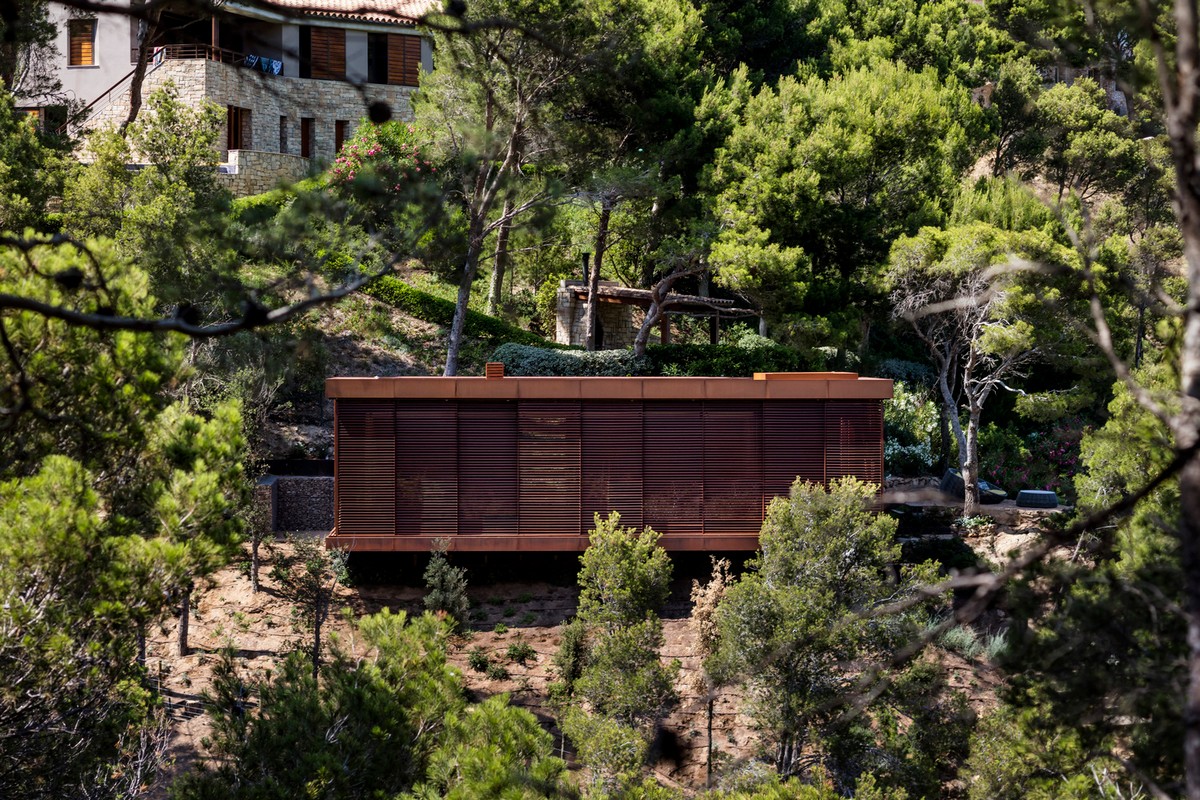 Гостевой павильон как расширение дома в Испании