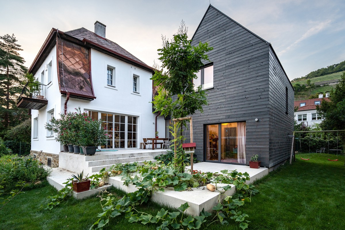 Расширение старого семейного дома в Австрии