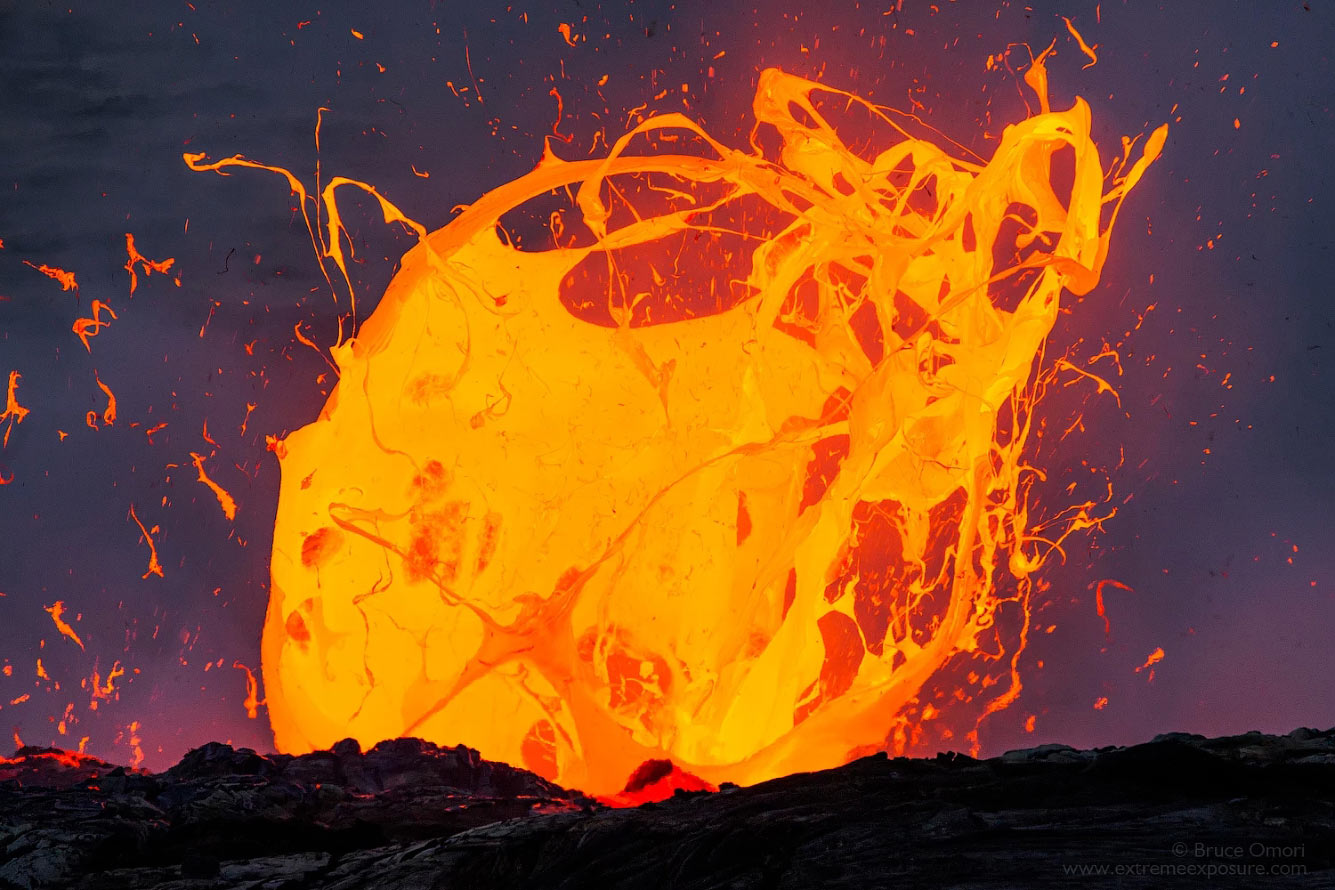 Удивительные снимки лавы, которые опасны для жизни