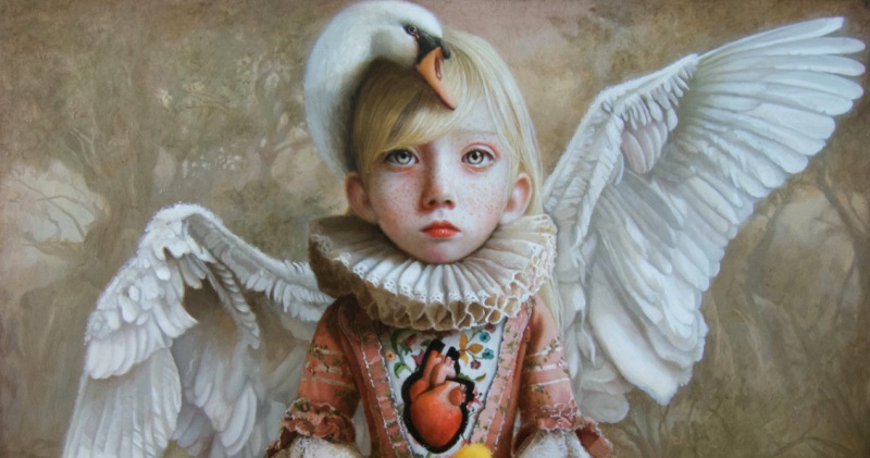 Мир странных детей на картинах испанской художницы Ольги Эстер