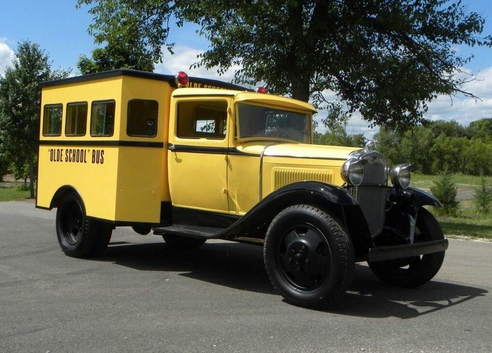 Сельский школьный автобус из 1930-х
