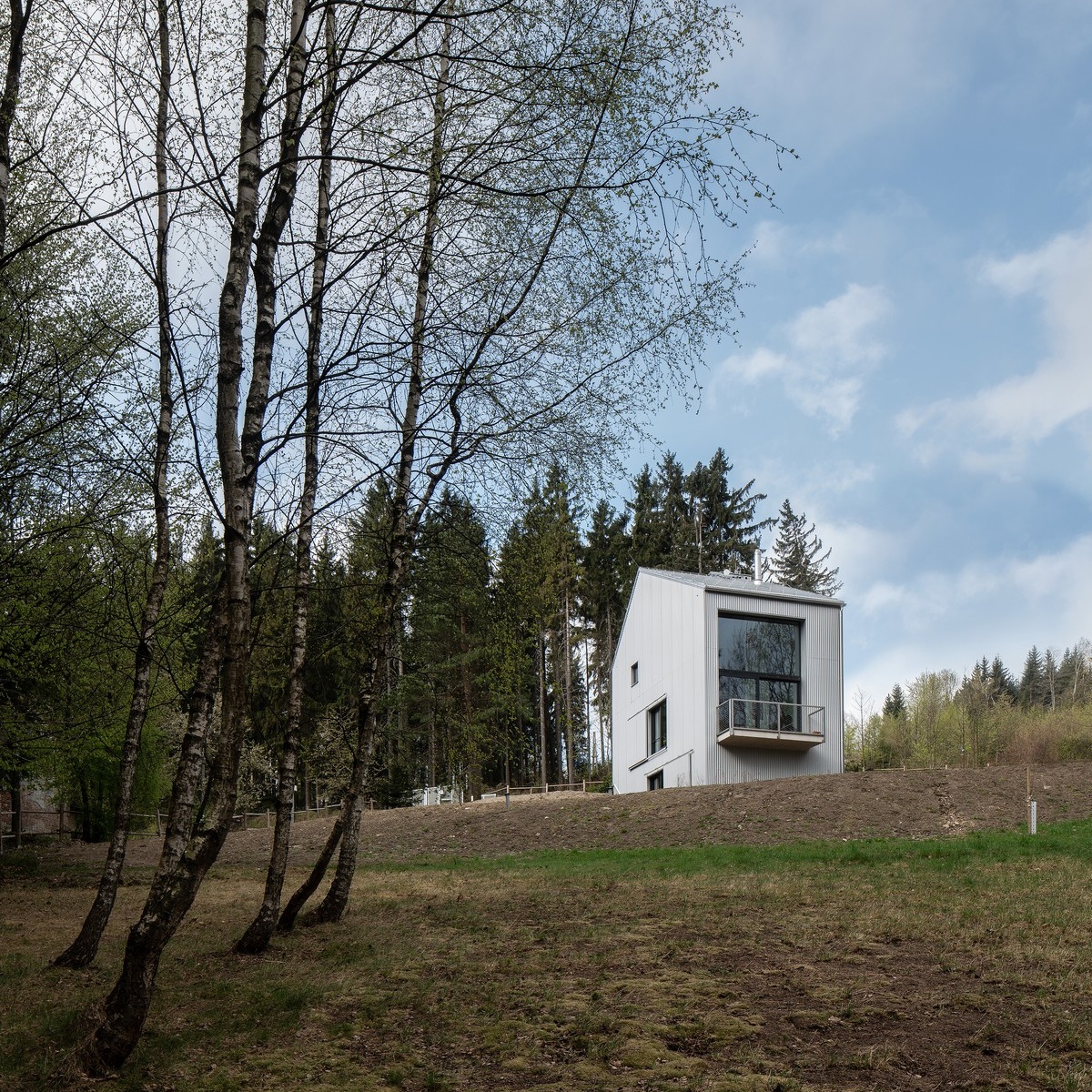 Лесной дачный дом в чешских горах