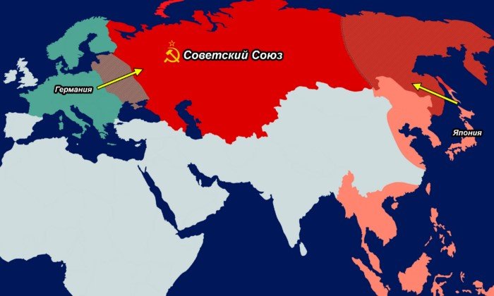Почему Япония не напала вместе с Германией на СССР в 1941 году?