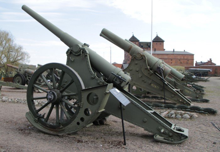 Во время битвы за Москву Красная армия использовала старинные царские пушки