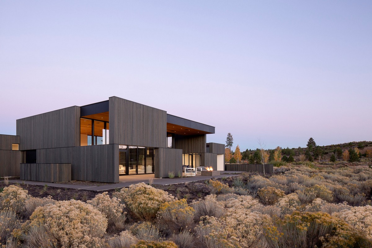 Семейная резиденция для отдыха в высокой пустыне в США