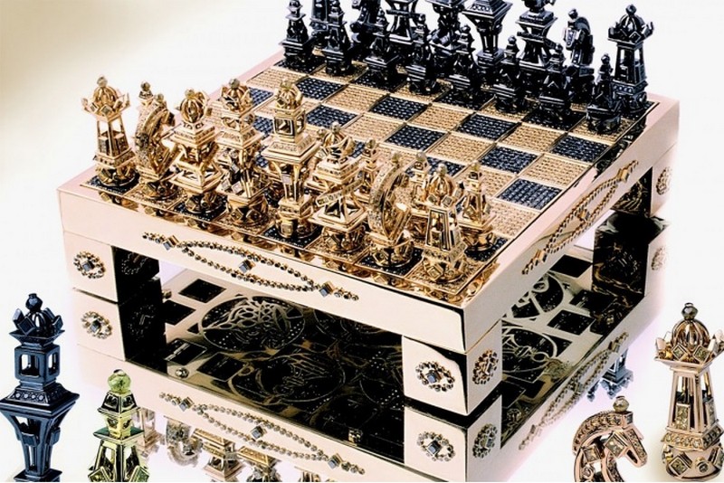 Самые дорогие современные наборы шахмат в мире