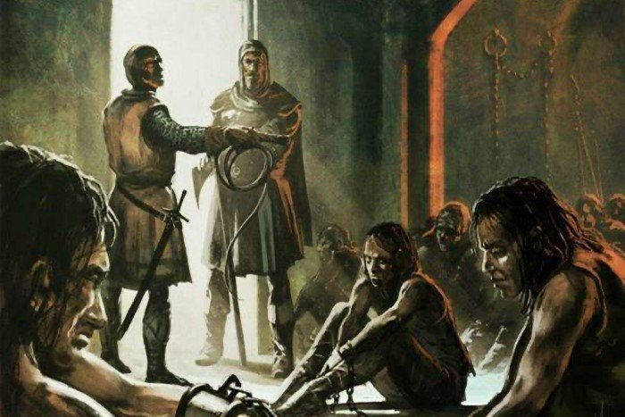 Как в разные периоды времени поступали с пленными воинами?