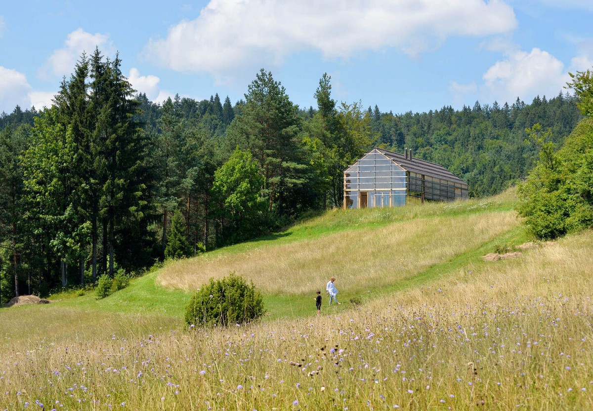 Дом-сарай для отдыха на природе в Словении