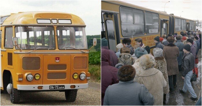 Почему советские автобусы красили в жёлтый цвет