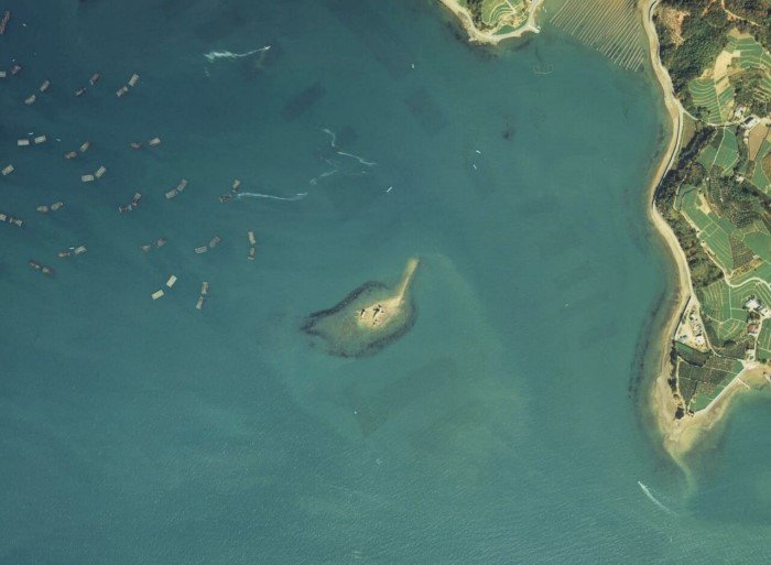 Как неподалёку от Хиросимы морские обитатели съели почти весь остров