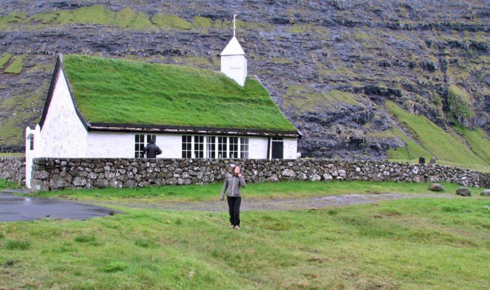Для чего на крышах домов в Скандинавии растет трава?