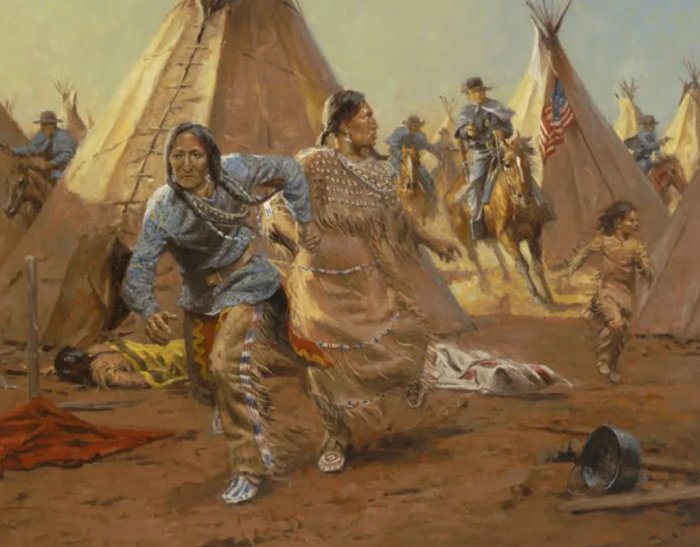 Как американцы развязали большую войну с индейцами Колорадо