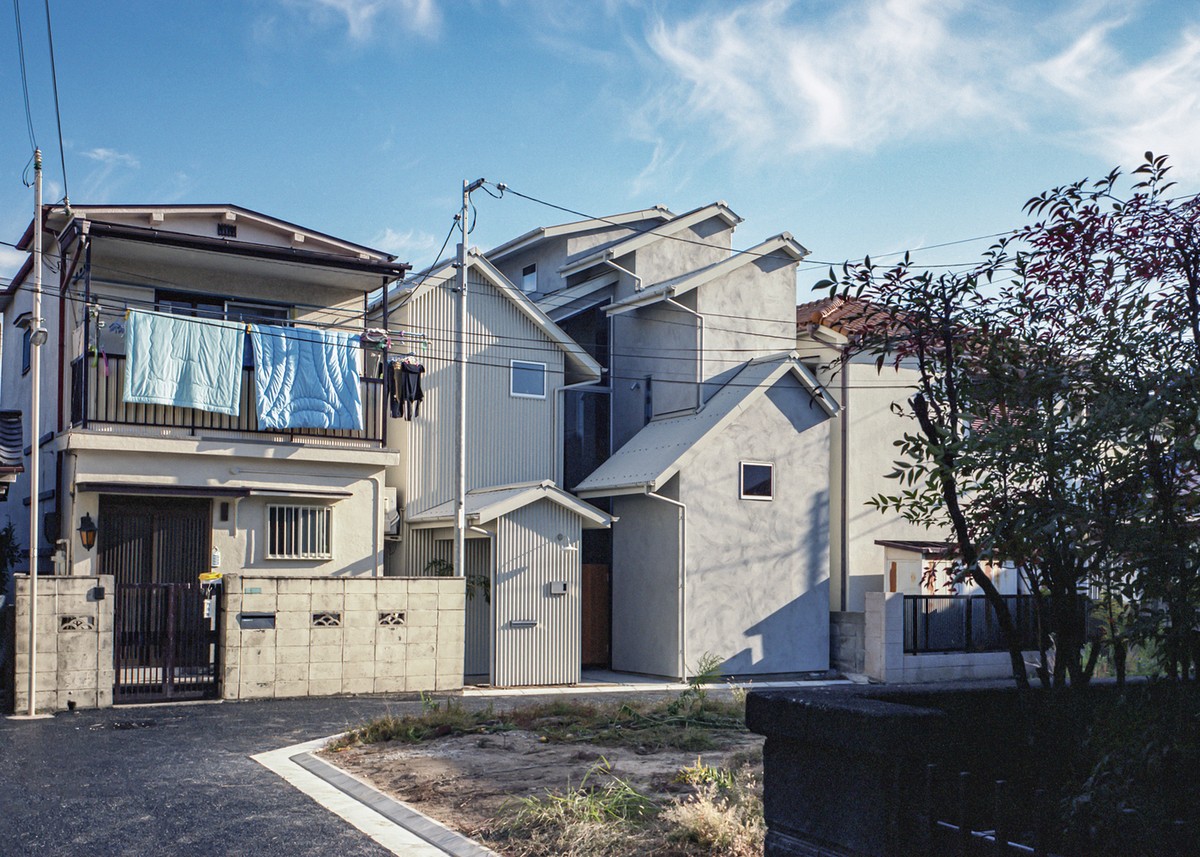 Японский городской дом из домиков