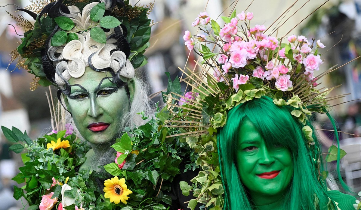 Джек в зеленом — парад и фестиваль в Великобритании