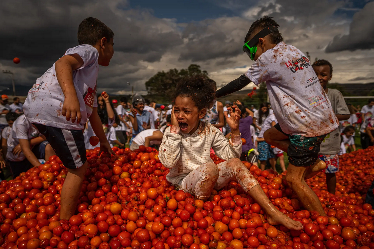 Ла Томатина — колумбийский фестиваль битвы помидорами