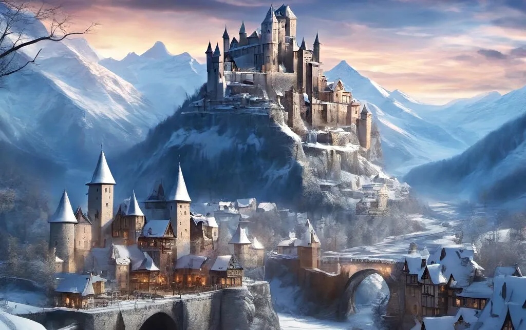 Как отапливались средневековые замки зимой без котельных и угля