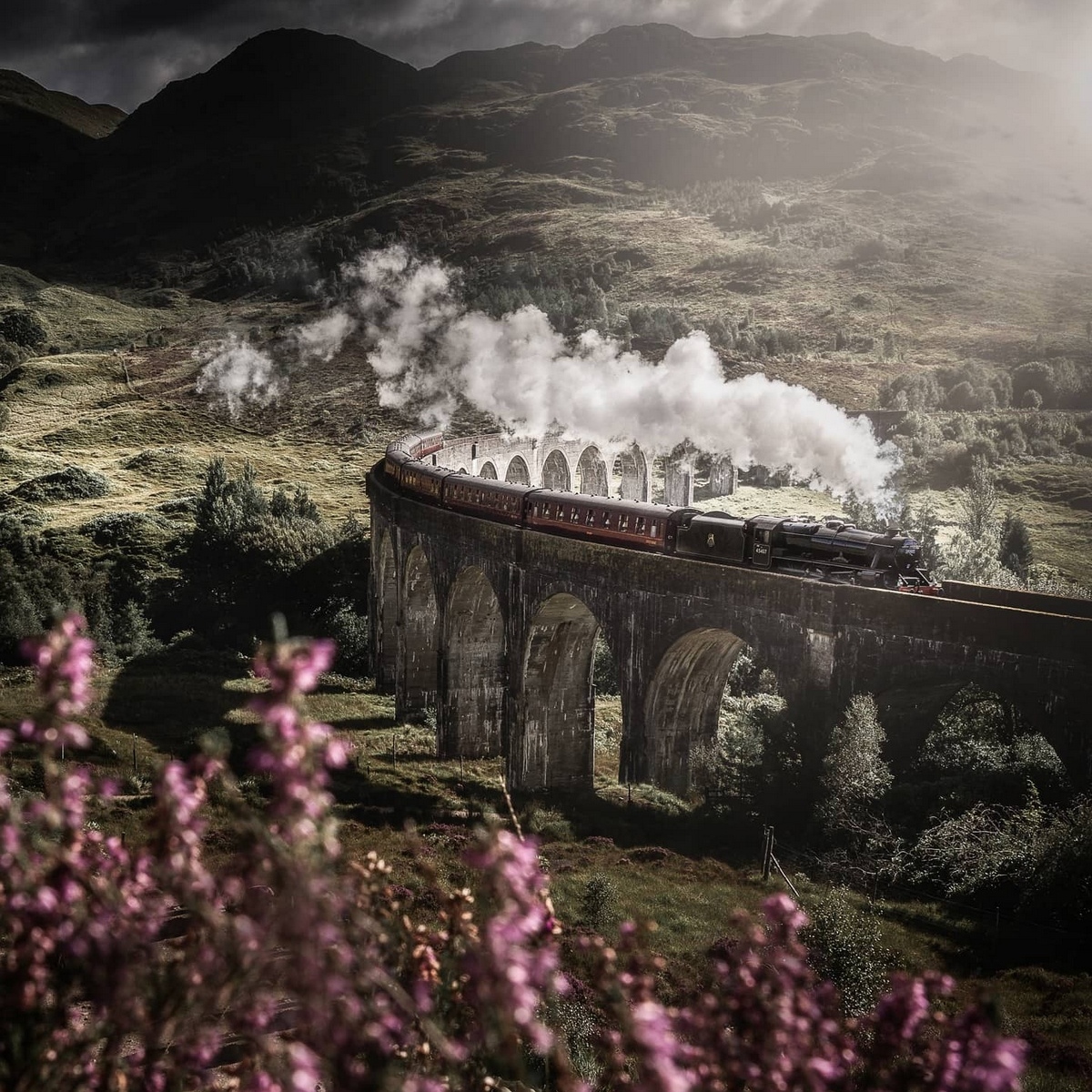Красивые пейзажи Шотландии от Марка Калландера