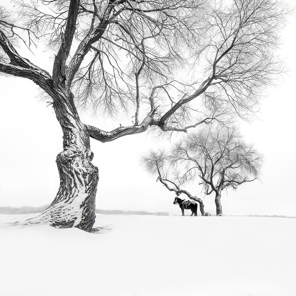 Чёрно-белые снимки природы победители Monochrome Photography Awards