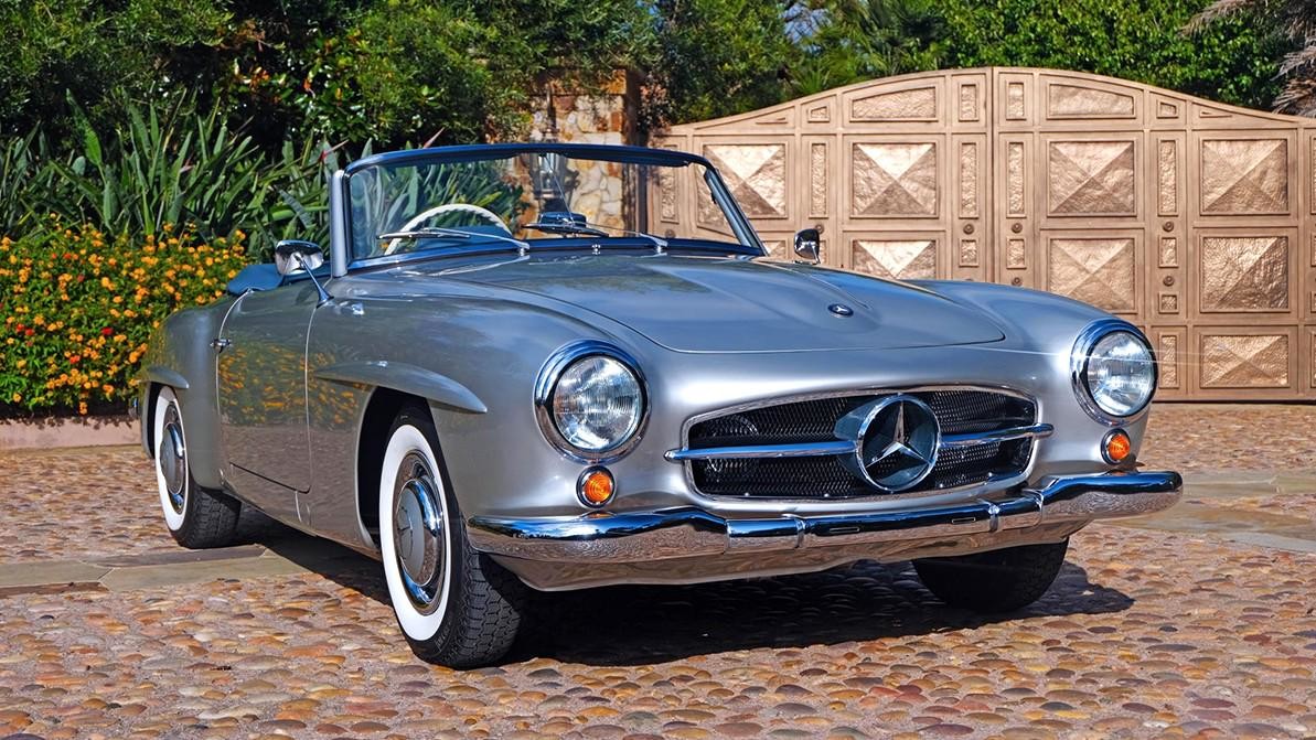 Первый серийный родстер Mercedes-Benz 190 SL 1955 года